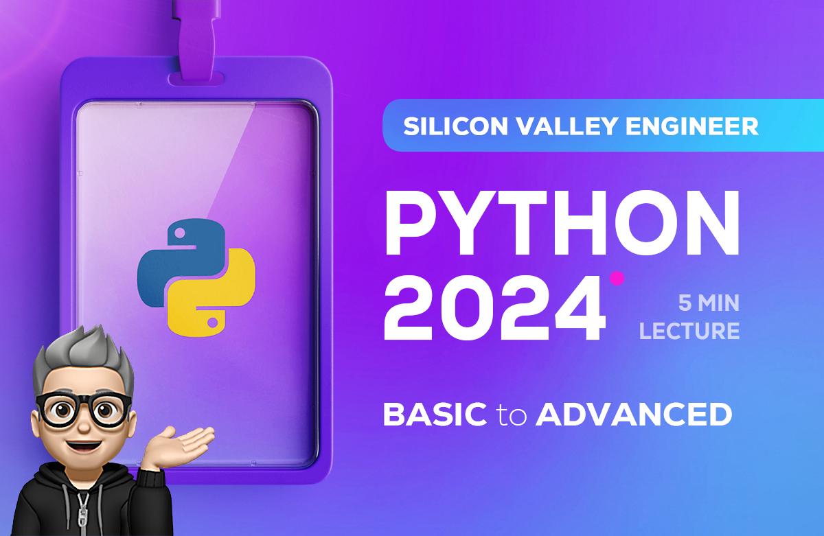 실리콘밸리 엔지니어가 가르치는 파이썬 기초부터 고급까지