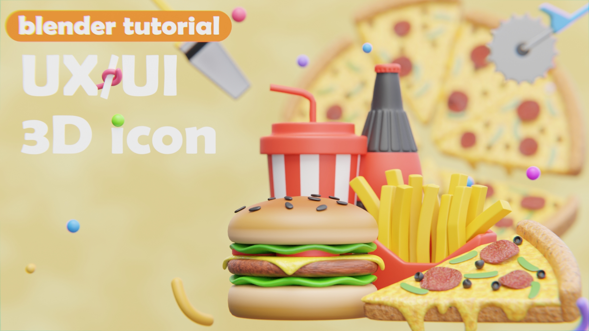 블렌더 입문 : UX/UI 디자이너를 위한 3D 아이콘으로 배우는 블렌더!