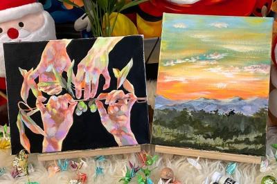 [홍대/연남]초보자도 고퀄리티 그림을 완성하는 아크릴 원데이클래스