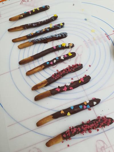 [빼빼로] 무설탕 아몬드스틱으로 빼빼로 꾸미기